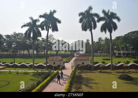 Shilaidaha Rabindra Kuthibari, Kumarkhali Gebiet Kushtia, Bangladesch Stockfoto