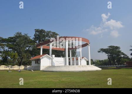 Shilaidaha Rabindra Kuthibari, Kumarkhali Gebiet Kushtia, Bangladesch Stockfoto