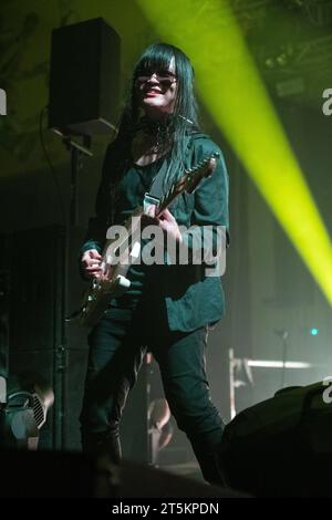 Zagreb, 051123. Bocarski zu Hause. Konzert der englischen Rockgruppe Sisters of Mercy. Foto: Nera Simic/CROPIX Copyright: XxNeraxSimicx Sisters of mercy19-051123 Credit: Imago/Alamy Live News Stockfoto