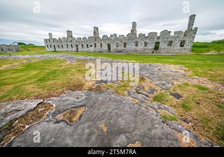 His Majesty's Fort at Crown Point, Crown Point State Historic Site im Bundesstaat New York Stockfoto