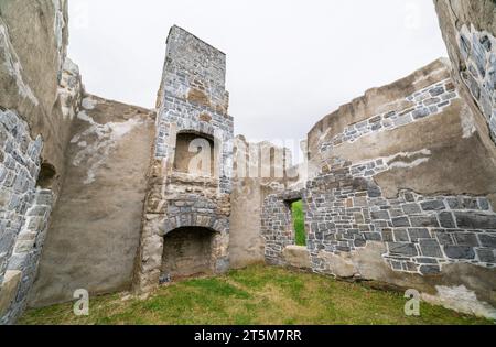 His Majesty's Fort at Crown Point, Crown Point State Historic Site im Bundesstaat New York Stockfoto