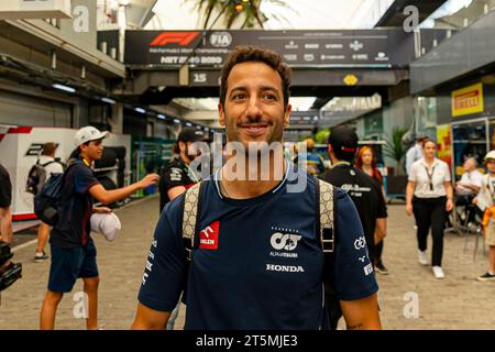 Interlagos, Brasilien. November 2023. November 2023, Autodromo Jose Carlos Pace, Interlagos, Formel 1 Rolex Sao Paulo Grand Prix 2023, im Bild Daniel Ricciardo (aus), Scuderia AlphaTauri Credit: dpa/Alamy Live News Stockfoto