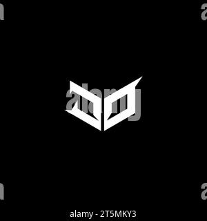 DAS JO Premium Emblem Logo ist das erste Esport- und Gaming-Design-Konzept Stock Vektor