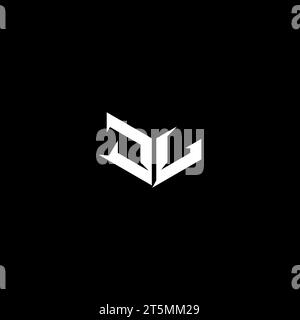 JL Premium Emblem Logo – anfängliches Esport- und Gaming-Design-Konzept Stock Vektor