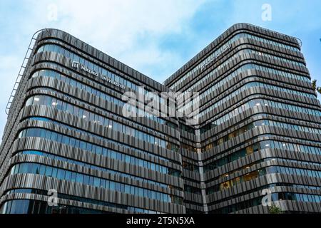 Malmö, Schweden - 19. Oktober 2023: Neubau der Universität Malmö Stockfoto