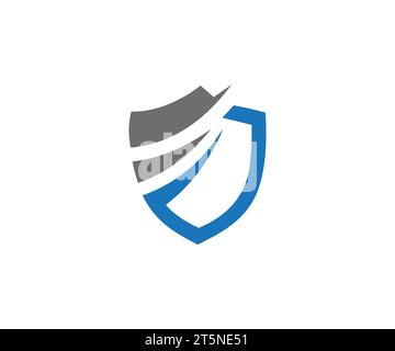 Vektorvorlage für das Design des Sicherheitslogos Stock Vektor