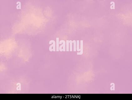 Weich bewölkt ist Farbverlauf Pastellfarben, abstrakter Himmel Hintergrund in süßer rosa Farbe. Abstrakter Aquarellhintergrund mit Kopierraum für Ihren Text oder Ihr Bild. Stockfoto