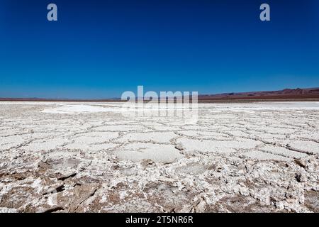 Mondlandschaften der Atacama-Wüste - Chile - San Pedro de Atacama Stockfoto