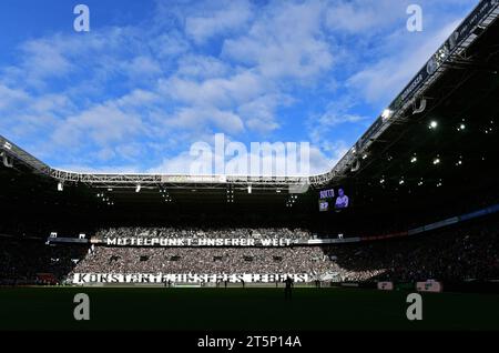 Bundesliga, Borussia Park Mönchengladbach: Borussia Mönchengladbach gegen FC Heidenheim; Stockfoto