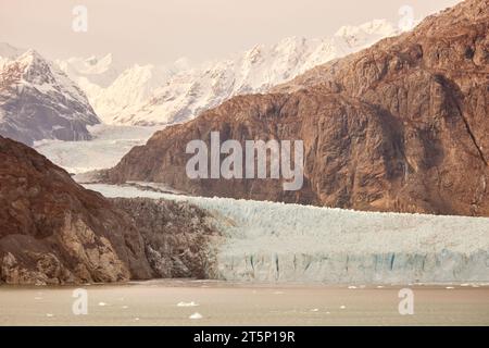 Alaska Norwegian Bliss Kreuzfahrtschiff entlang des Glacier Bay Basin, Margerie Glacier Stockfoto