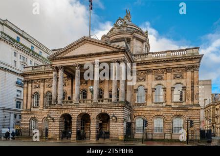 Liverpool Rathaus in der Dale Street am Ende der Castle Street. Stockfoto