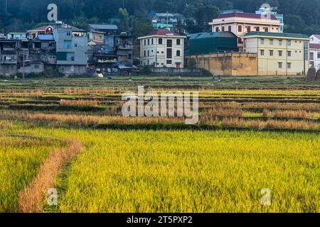 Die Stadt Dong Van in Vietnam Stockfoto