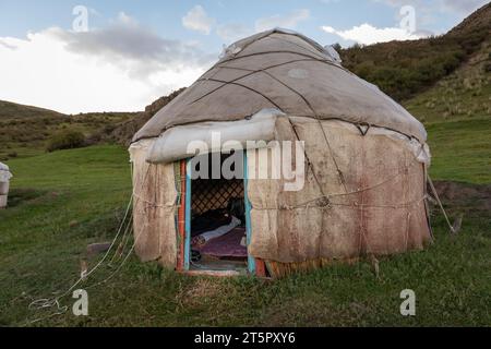 Wunderschöne Landschaft in der Nähe von Temir Kanat Stockfoto