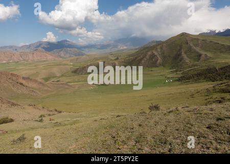 Wunderschöne Landschaft in der Nähe von Temir Kanat Stockfoto