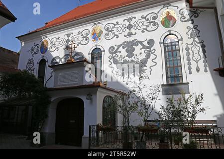 Biserica Sfânta Treime Grecească (Griechische Dreifaltigkeitskirche), Strada Gheorghe Bariţiu, Altstadt, Braşov, Kreis Braşov, Siebenbürgen, Rumänien, Europa Stockfoto