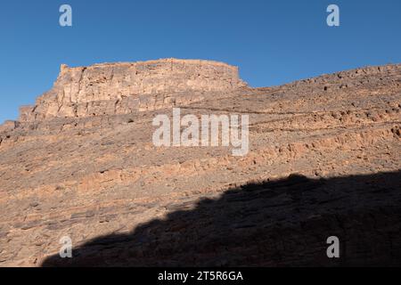 Einer der berühmten Kornspeicher von Amtoudi, Agadir N'ID Issa, im Süden Maroc Stockfoto