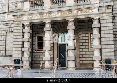 Die National Gallery of Ireland, Merrion Square, Dublin, Irland. Stockfoto