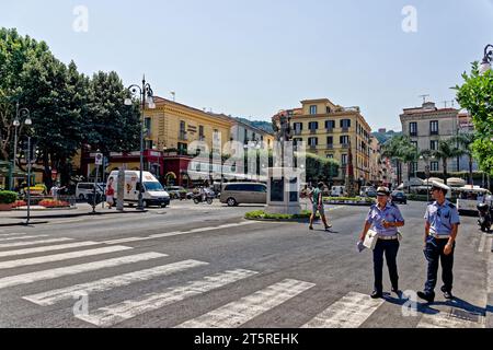 Piazza Tasso Stockfoto