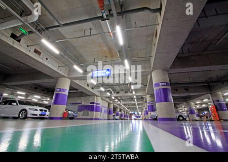 Internationaler Flughafen Peking Capital T3 Terminal Parkplatz, China Stockfoto