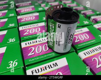 Fuji negativ Film Hamburg Deutschland *** Fuji negativ Film Hamburg Hamburg Deutschland Copyright: XLobeca/RHx Credit: Imago/Alamy Live News Stockfoto