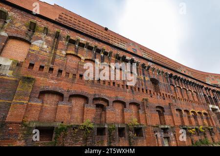 Kongresshalle der NSDAP im Dritten reich in Nürnberg. Innenhof der Kongresshalle. Die größte erhaltene Nationalsozialistin Stockfoto