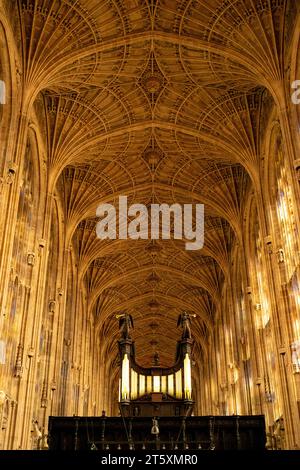 Pitcture of King's College Chapel, Cambridge Stockfoto