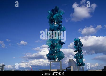 Crystal Towers, Chihuly Bridge of Glass, Tacoma, Washington Stockfoto