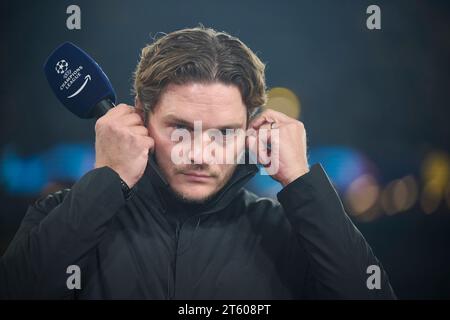 Dortmund, Deutschland. November 2023. Fußball: Champions League, Borussia Dortmund - Newcastle United, Gruppenphase, Gruppe F, Spieltag 4, Signal Iduna Park. Dortmunder Trainer Edin Terzic vor dem Spiel. Quelle: Bernd Thissen/dpa/Alamy Live News Stockfoto