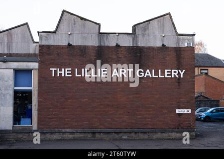 Lillie Art Gallery, Milngavie, East Dunbartonshire, Schottland, Großbritannien Stockfoto