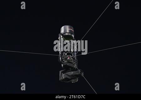 Dortmund, Deutschland. November 2023. Spidercam beim Spiel der UEFA Champions League Runde 1 der Gruppe F von Borussia Dortmund FC gegen Newcastle United FC im BVB Stadion Dortmund am 7. November 2023 Credit: Every Second Media/Alamy Live News Stockfoto