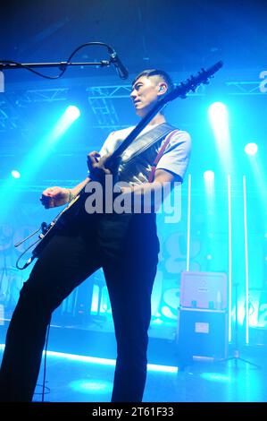 Liverpool, Großbritannien. November 2023. Scouting for Girls tritt an der Liverpool O2 Academy auf. Quelle: David Bronstein/Alamy Live News Stockfoto