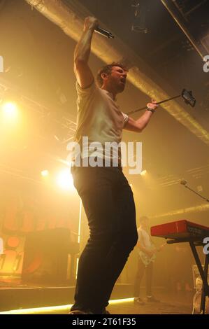 Liverpool, Großbritannien. November 2023. Scouting for Girls tritt an der Liverpool O2 Academy auf. Quelle: David Bronstein/Alamy Live News Stockfoto