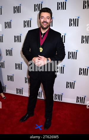 November 2023: Nashville, Tennessee – Chris Young. 2023 BMI Country Awards im Hauptquartier der BMI Music Row. (Kreditbild: © Dara-Michelle Farr/AdMedia via ZUMA Press Wire) NUR REDAKTIONELLE VERWENDUNG! Nicht für kommerzielle ZWECKE! Stockfoto