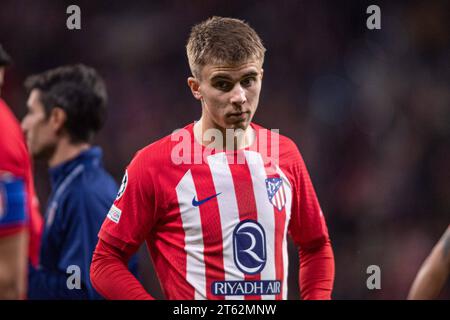 Madrid, Spanien. November 2023. November 2023; Metropolitano Stadium, Madrid, Spanien, Champions League, Group Stage Football, Atletico Madrid gegen Celtic; 900/Cordon Press Credit: CORDON PRESS/Alamy Live News Stockfoto