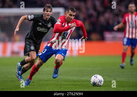 Madrid, Spanien. November 2023. November 2023; Metropolitano Stadium, Madrid, Spanien, Champions League, Group Stage Football, Atletico Madrid gegen Celtic; 900/Cordon Press Credit: CORDON PRESS/Alamy Live News Stockfoto