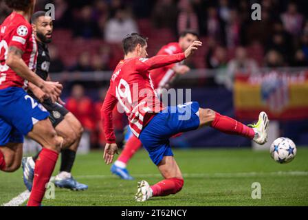 Madrid, Spanien. November 2023. November 2023; Metropolitano Stadium, Madrid, Spanien, Champions League, Group Stage Football, Atletico Madrid gegen Celtic; 900/Cordon Press Credit: CORDON PRESS/Alamy Live News Stockfoto