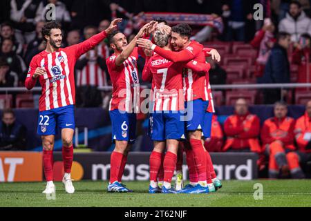 Madrid, Spanien. November 2023. November 2023; Metropolitano Stadium, Madrid, Spanien, Champions League, Group Stage Football, Atletico Madrid gegen Celtic; 900/Cordon Press Credit: CORDON PRESS/Alamy Live News Stockfoto