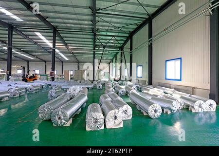 Industrielle Halbzeuge in der Werkstatt Stockfoto