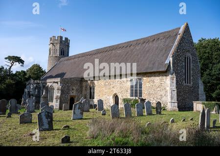 St. Peters Kirche Theberton Suffolk Stockfoto