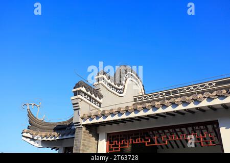 MA Tau Wallwatts im Jiangnan-Stil in China Stockfoto