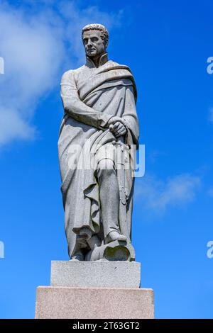 Statue von George, 5. Duke of Gordon, von Thomas Campbell. Golden Square, Aberdeen, Schottland, Großbritannien Stockfoto