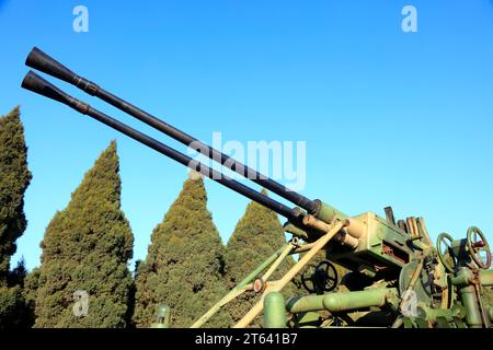 Lokales Merkmal von Flugabwehrwaffen Stockfoto