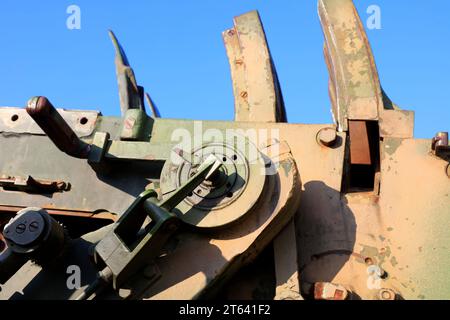 Lokales Merkmal von Flugabwehrwaffen Stockfoto