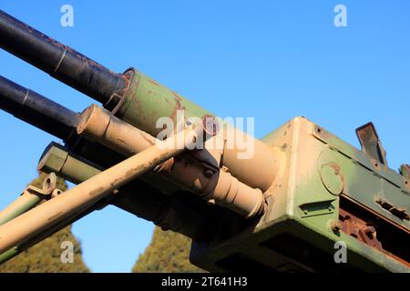 Lokales Merkmal von Flugabwehrwaffen Stockfoto