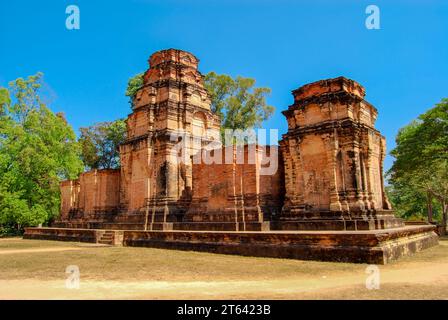 Prasat Kravan (Angkorianische Ruine). Kambodscha Stockfoto