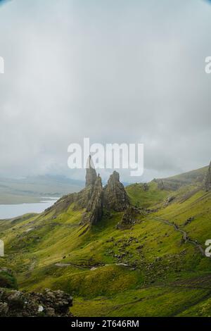 Old man of Storr Landscpae View Scotland Isle of Skye Stockfoto