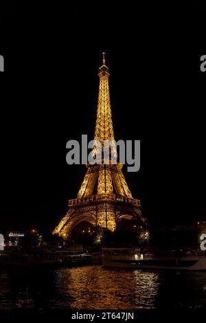 Eiffelturm Paris Frankreich Stockfoto