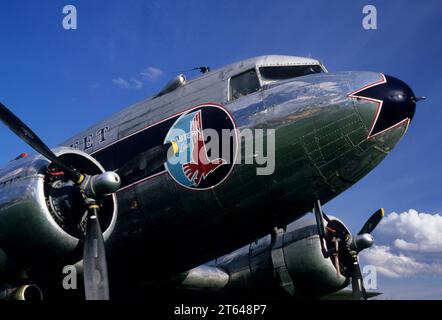 Große Silber-Flotte Flugzeug, Pearson-Luft-Museum, historische Nationalreservat Vancouver, Washington Stockfoto