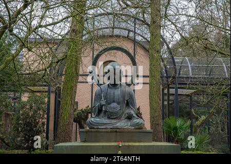 Bodhisattva Jizô-bosatsu Statue in Amsterdam Niederlande 24-3-2023 Stockfoto