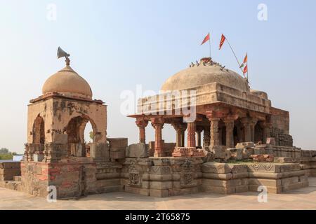 Harshat Mata Tempel, Abhaneri, Rajasthan, Indien Stockfoto